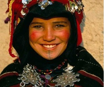 Berber girl from the High Atlas of Morocco